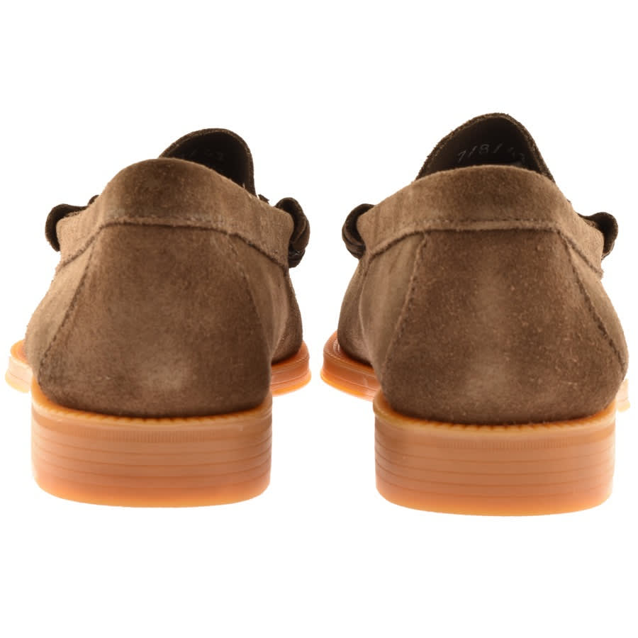 Alternative Image for ProductGH Bass Weejun Lincoln Suede Loafers Brown2